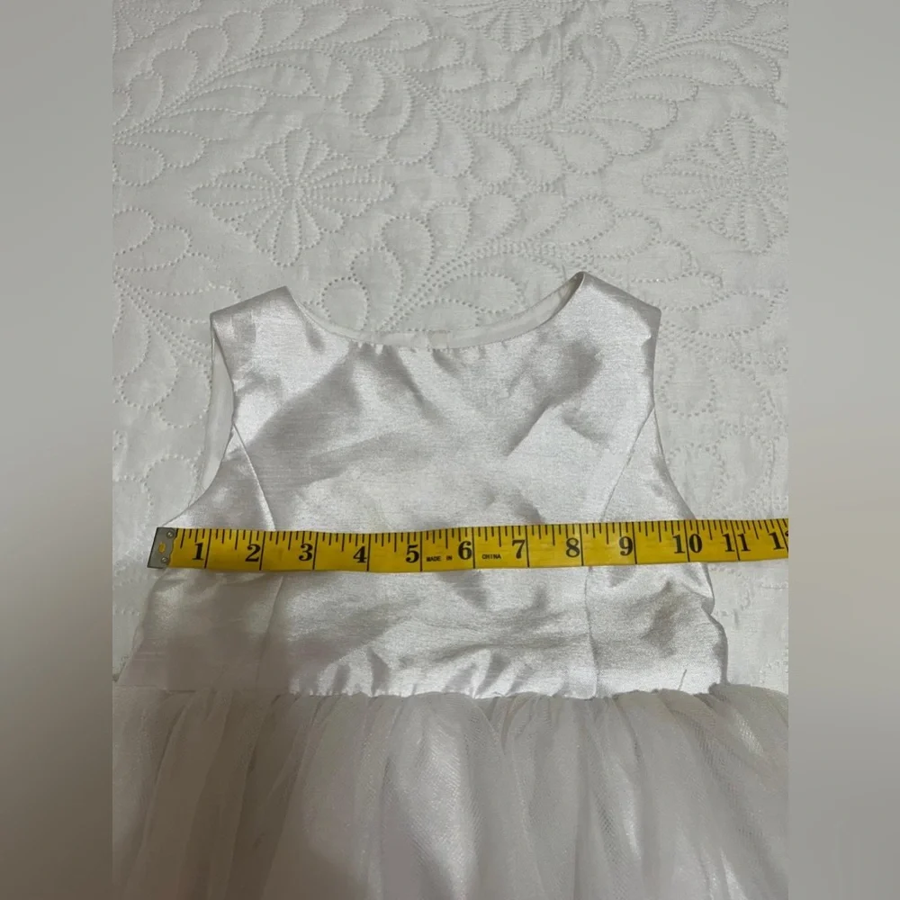 David's Bridal White Gown For Girl - Picture 10 of 16